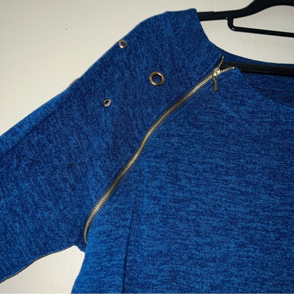 Navy Blue, Long Sleeved Shirt, Size 2XL - Picture 5 of 5